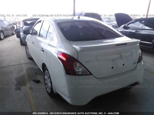 3N1CN7AP5GL848474 - 2016 NISSAN VERSA S/S PLUS/SV/SL WHITE photo 3