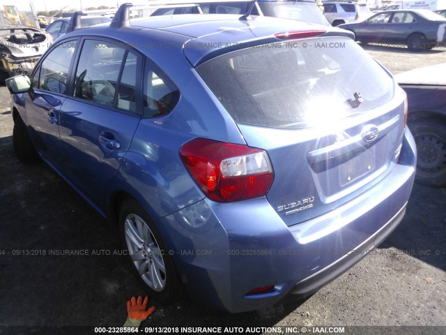 JF1GPAB6XG8232754 - 2016 SUBARU IMPREZA PREMIUM BLUE photo 3