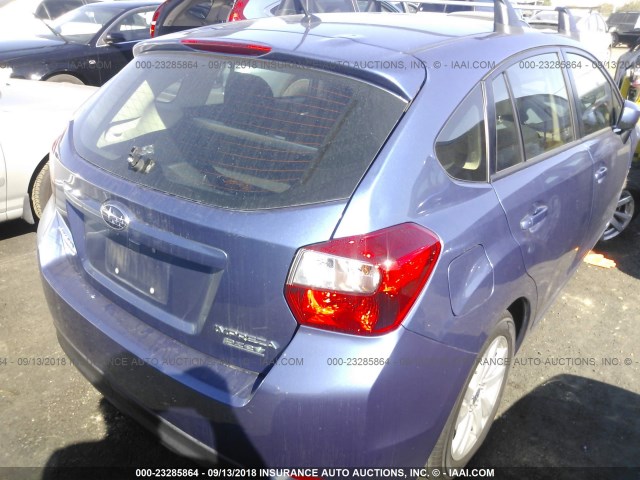 JF1GPAB6XG8232754 - 2016 SUBARU IMPREZA PREMIUM BLUE photo 4