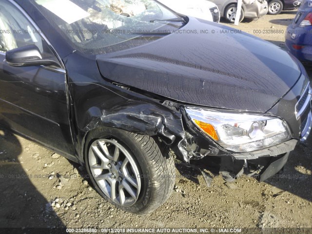 1G11C5SA7DF334245 - 2013 CHEVROLET MALIBU 1LT BLACK photo 6