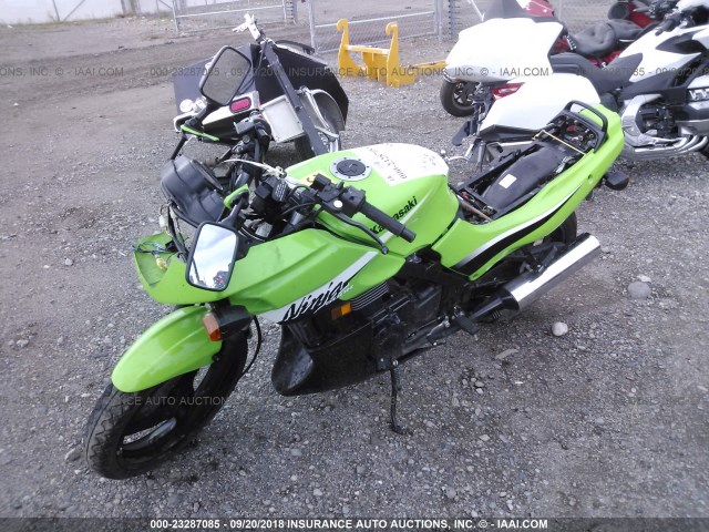 JKAEXVD136A099279 - 2006 KAWASAKI EX500 D GREEN photo 2