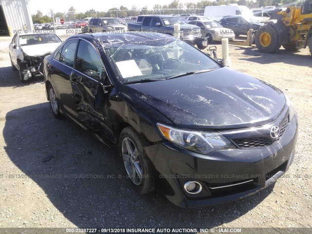 4T1BF1FK5EU328757 - 2014 TOYOTA CAMRY L/SE/LE/XLE Tünd mavi foto 6