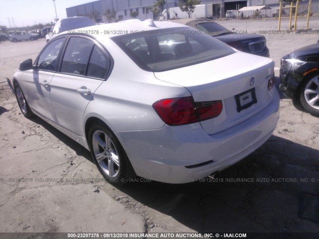 WBA3B1G52ENS78792 - 2014 BMW 320 I WHITE photo 3