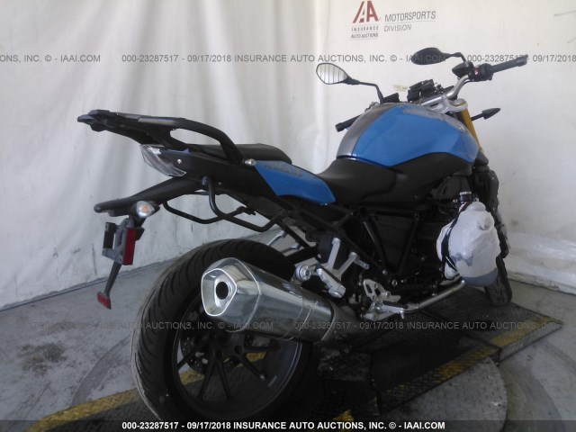 WB10A140XFZ196902 - 2015 BMW R1200 R BLUE photo 4
