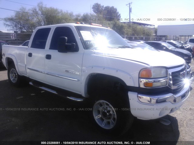 1GTHK23295F948164 - 2005 GMC SIERRA K2500 HEAVY DUTY WHITE photo 1