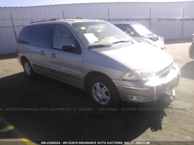 2FMDA52423BA66186 - 2003 FORD WINDSTAR SE GOLD photo 1