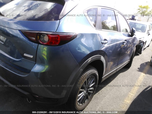 JM3KFBBMXJ0324648 - 2018 MAZDA CX-5 SPORT BLUE photo 4