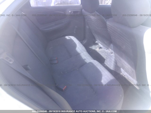 1B3ES26CX5D109564 - 2005 DODGE NEON SE WHITE photo 8