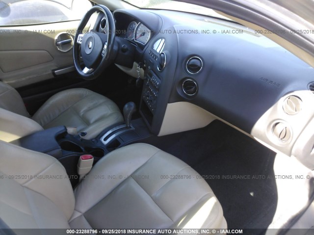 2G2WP552161168048 - 2006 PONTIAC GRAND PRIX GOLD photo 5