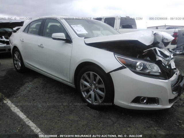 1G11F5SL3FF222697 - 2015 CHEVROLET MALIBU LTZ WHITE photo 1