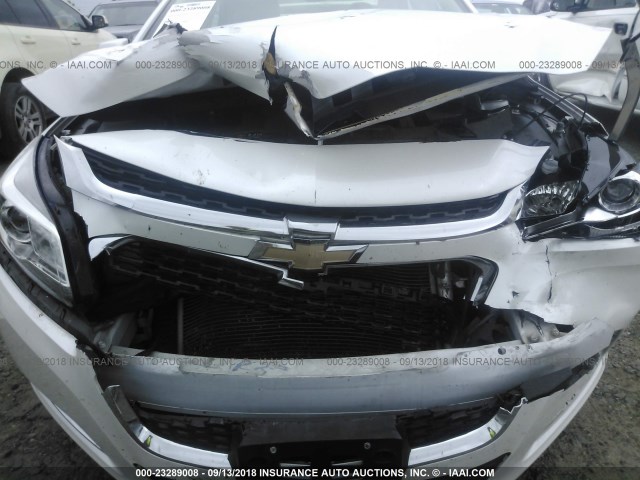 1G11F5SL3FF222697 - 2015 CHEVROLET MALIBU LTZ WHITE photo 6