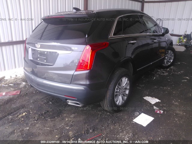 1GYKNCRS2JZ168827 - 2018 CADILLAC XT5 LUXURY BLACK photo 4