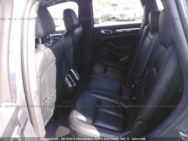 WP1AA2A20JKA01442 - 2018 PORSCHE CAYENNE SILVER photo 8