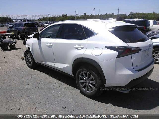 JTJYARBZ5F2004166 - 2015 LEXUS NX 200T WHITE photo 3