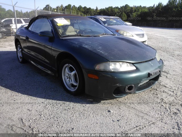 4A3AX35G6WE046156 - 1998 MITSUBISHI ECLIPSE SPYDER GS GREEN photo 1