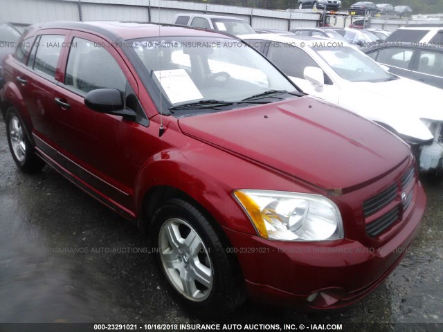 1B3HB48B87D104931 - 2007 DODGE CALIBER SXT RED photo 6