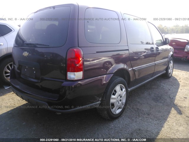 1GNDV23L96D172380 - 2006 CHEVROLET UPLANDER LS PURPLE photo 4