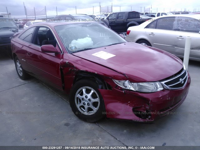 2T1CF22P1XC149356 - 1999 TOYOTA CAMRY SOLARA SE/SLE Qırmızı foto 1