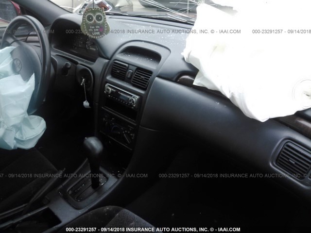 2T1CF22P1XC149356 - 1999 TOYOTA CAMRY SOLARA SE/SLE Qırmızı foto 5
