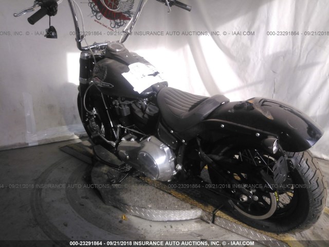 1HD1YDJ13JC080405 - 2018 HARLEY-DAVIDSON FLSL SOFTAIL SLIM BLACK photo 3