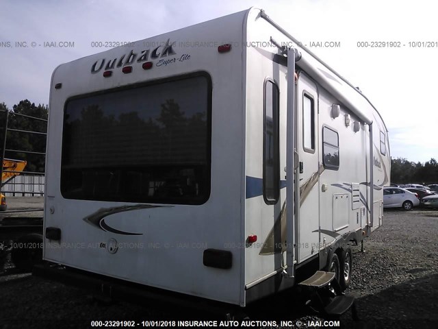 4YDF28520AB450344 - 2010 KEYSTONE OUTBACK WHITE photo 4