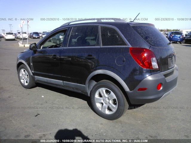 3GNAL2EK3ES654774 - 2014 CHEVROLET CAPTIVA LS 蓝色 照片 3