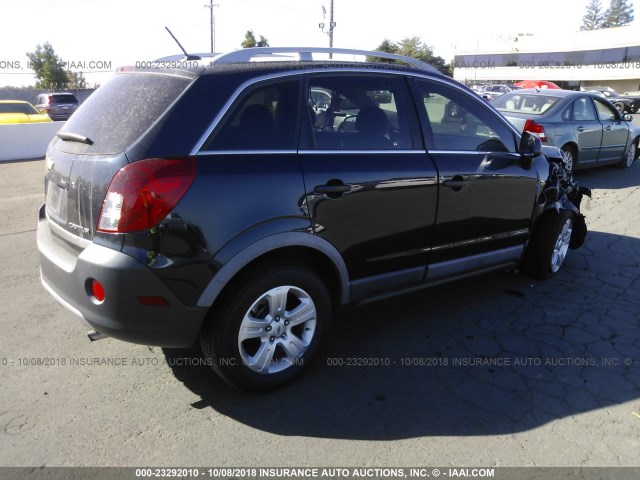 3GNAL2EK3ES654774 - 2014 CHEVROLET CAPTIVA LS 蓝色 照片 4