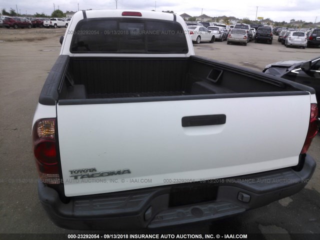 5TETX22N36Z183805 - 2006 TOYOTA TACOMA ACCESS CAB თეთრი ფოტო 6