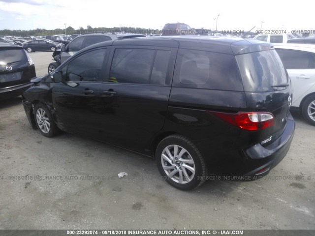 JM1CW2BL9D0147373 - 2013 MAZDA 5 BLACK photo 3