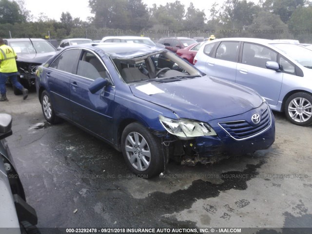 4T4BE46K29R121100 - 2009 TOYOTA CAMRY SE/LE/XLE BLUE photo 1