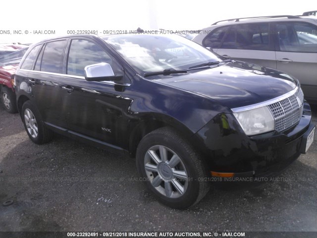 2LMDU68CX7BJ33641 - 2007 LINCOLN MKX BLACK photo 1