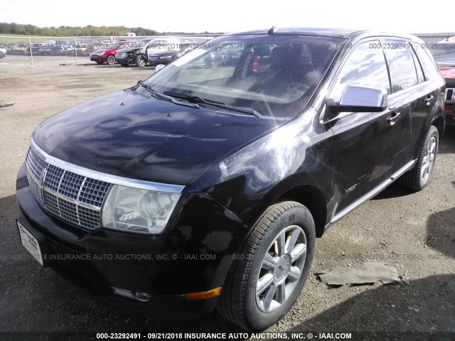 2LMDU68CX7BJ33641 - 2007 LINCOLN MKX BLACK photo 6