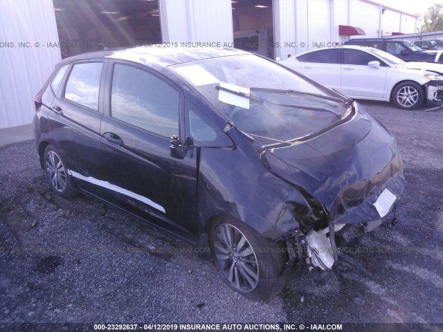 3HGGK5H85FM779970 - 2015 HONDA FIT EX/EXL BLACK photo 1