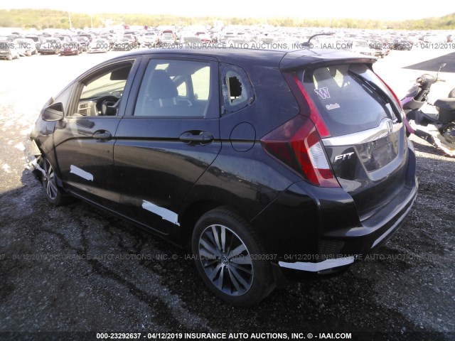 3HGGK5H85FM779970 - 2015 HONDA FIT EX/EXL BLACK photo 3