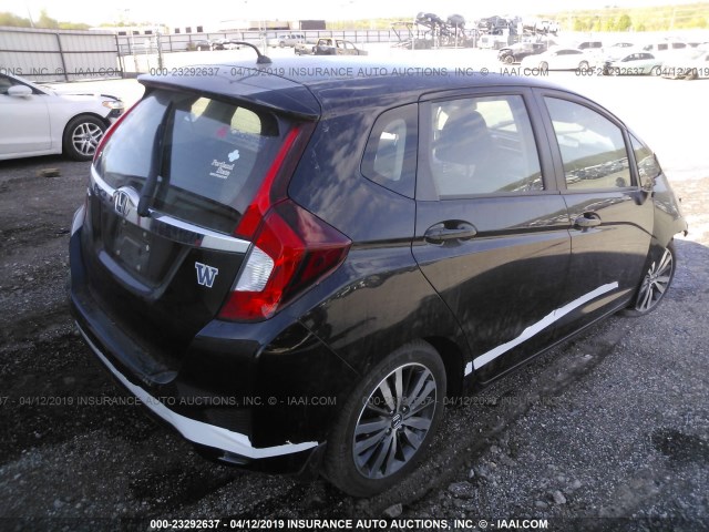 3HGGK5H85FM779970 - 2015 HONDA FIT EX/EXL BLACK photo 4