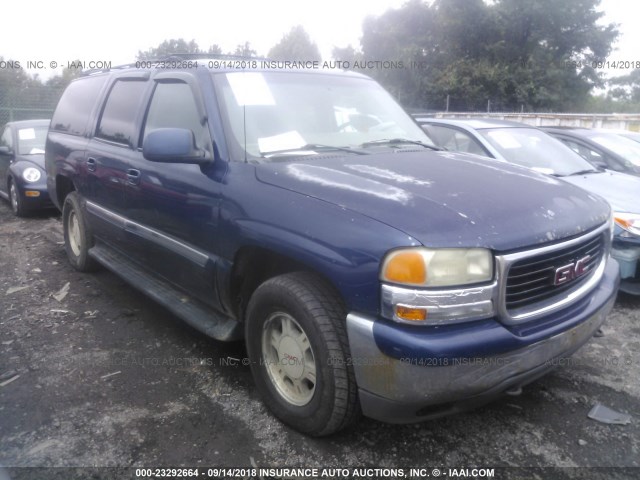 3GKFK16Z72G264951 - 2002 GMC YUKON XL K1500 BLUE photo 1