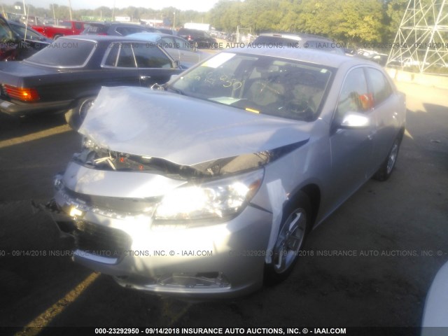 1G11C5SA8GU154675 - 2016 CHEVROLET MALIBU LIMITED LT SILVER photo 2