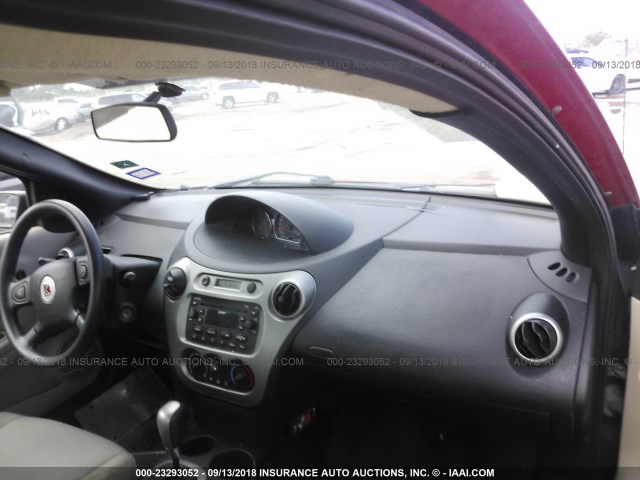 1G8AN14F35Z168237 - 2005 SATURN ION LEVEL 2 RED photo 5