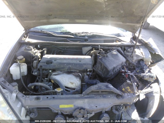 4T1BE32K63U706330 - 2003 TOYOTA CAMRY LE/XLE/SE GRAY photo 10