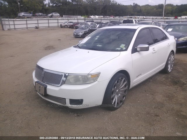 3LNHM26146R667662 - 2006 LINCOLN ZEPHYR WHITE photo 2