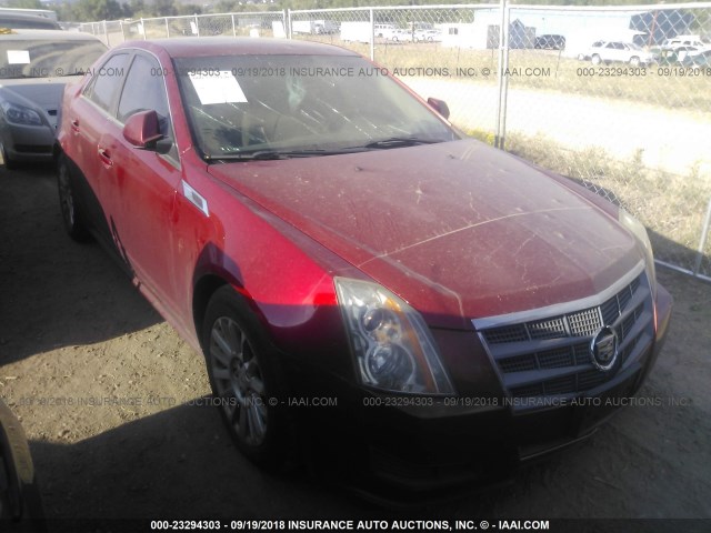 1G6DG5EY9B0102993 - 2011 CADILLAC CTS LUXURY COLLECTION RED photo 1