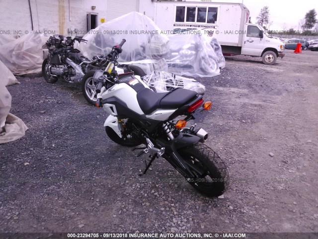 MLHJC7518J5008323 - 2018 HONDA GROM WHITE photo 3