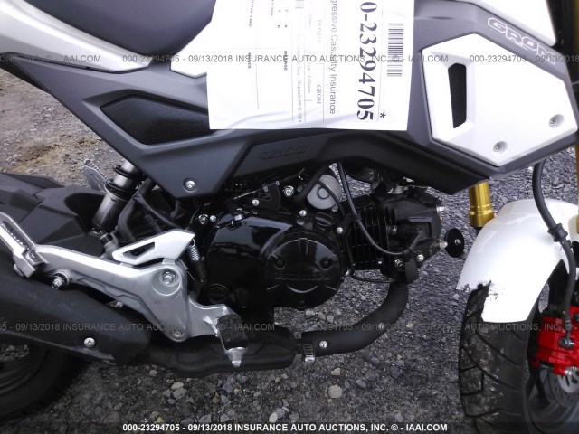 MLHJC7518J5008323 - 2018 HONDA GROM WHITE photo 8