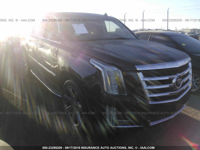 1GYS3HKJ0FR228373 - 2015 CADILLAC ESCALADE ESV LUXURY BLACK photo 1