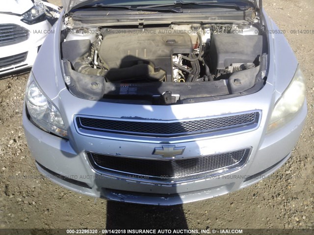 1G1ZA5EUXCF255374 - 2012 CHEVROLET MALIBU LS 银色 照片 10