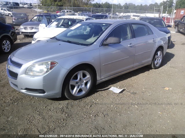 1G1ZA5EUXCF255374 - 2012 CHEVROLET MALIBU LS 银色 照片 2