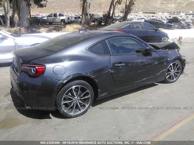 JF1ZNAA12H8700420 - 2017 TOYOTA 86 SPECIAL EDITION GRAY photo 4