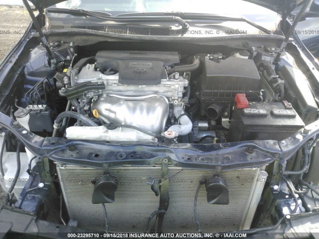 4T1BF1FK1HU708604 - 2017 TOYOTA CAMRY LE/XLE/SE/XSE Dark Blue photo 10