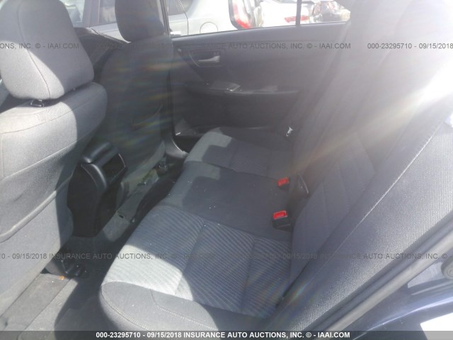 4T1BF1FK1HU708604 - 2017 TOYOTA CAMRY LE/XLE/SE/XSE Dark Blue photo 8