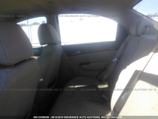 KL1TD5DE4AB124743 - 2010 CHEVROLET AVEO LS/LT BLUE photo 8